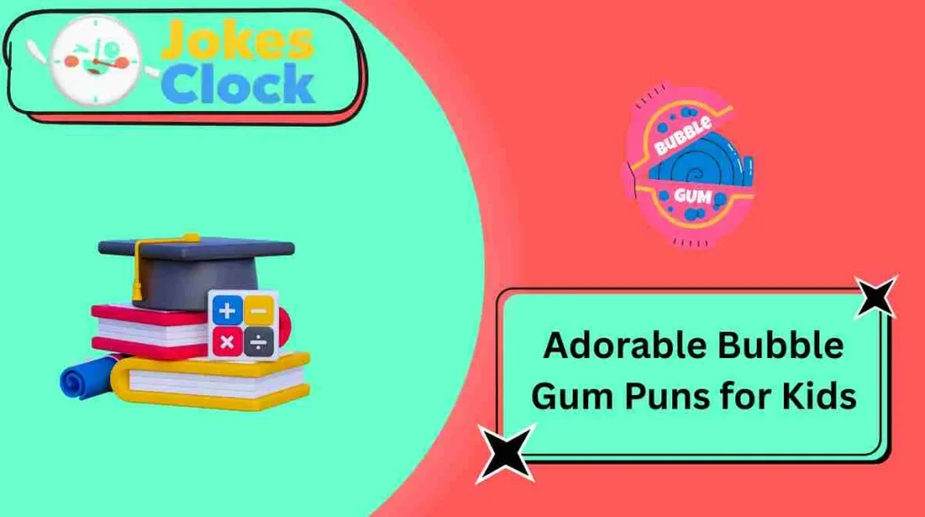 Adorable Bubble Gum Puns for Kids