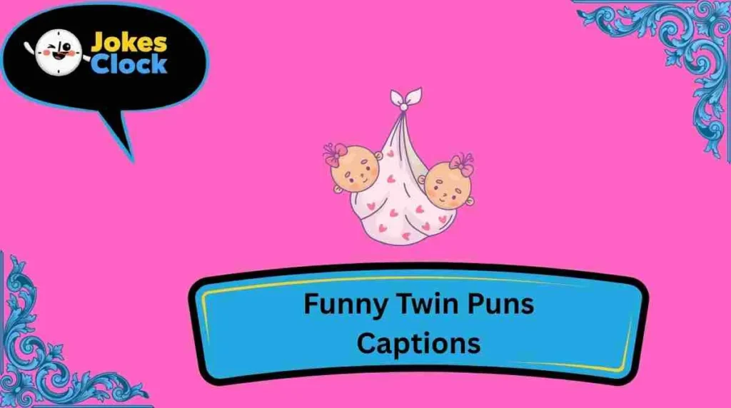 Funny Twin Puns Captions