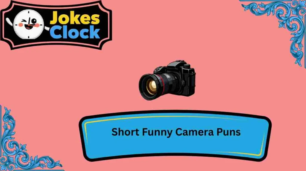 Short Funny Camera Puns