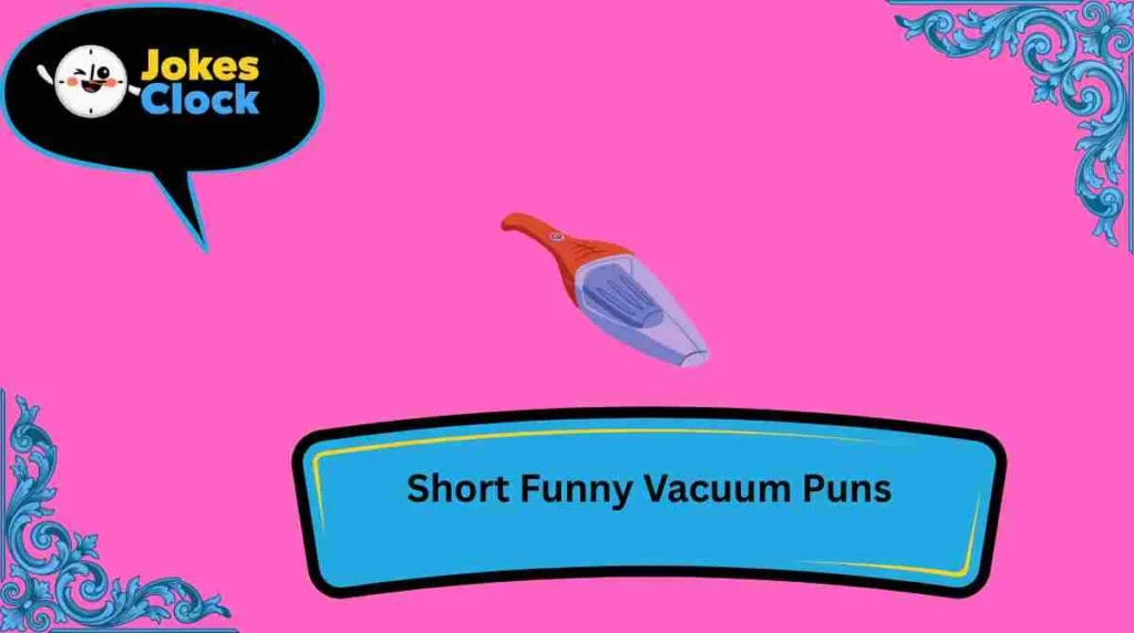 Short Funny Vacuum Puns