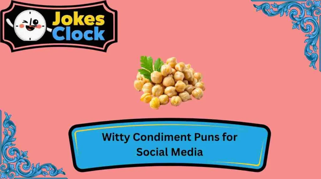 Witty Condiment Puns for Social Media
