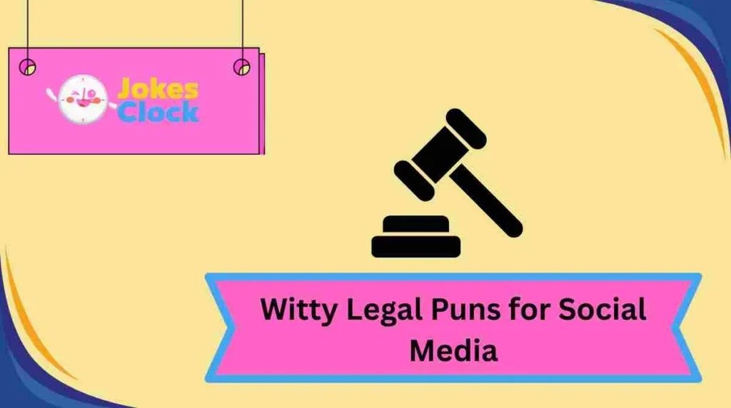 Witty Legal Puns for Social Media
