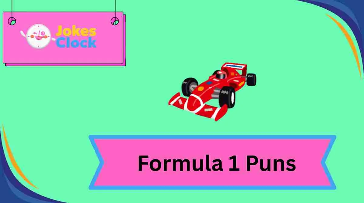 Formula 1 Puns