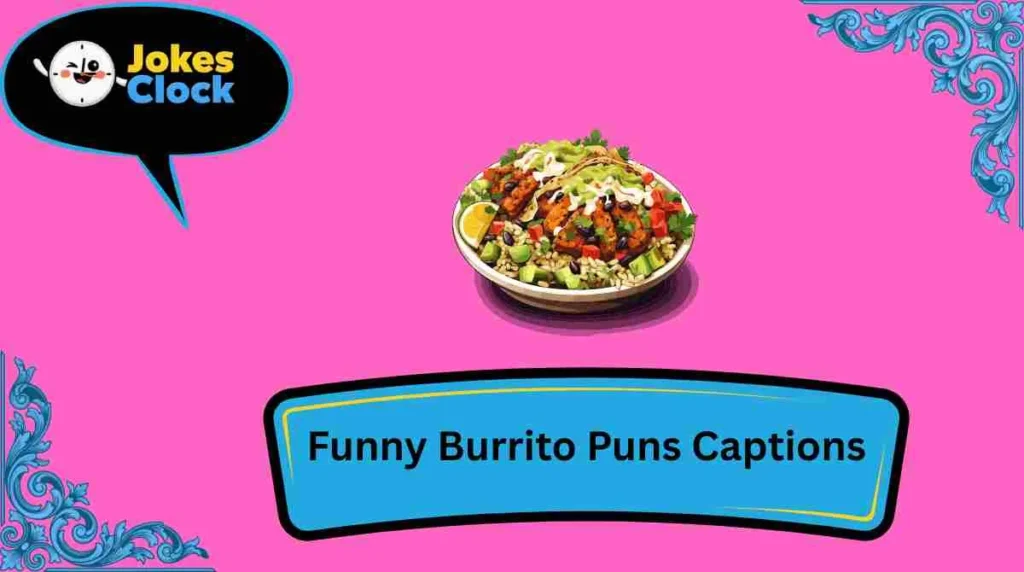 Funny Burrito Puns Captions